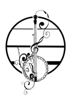Banjo Circle Design Shirt