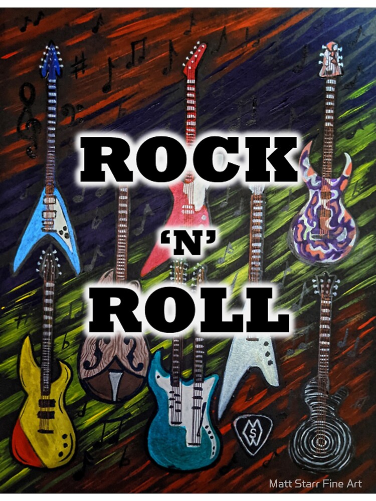 Rock 'n' Roll Electric Guitars Shirt
