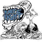 Knife Fight Band California Hardcore T Shirt