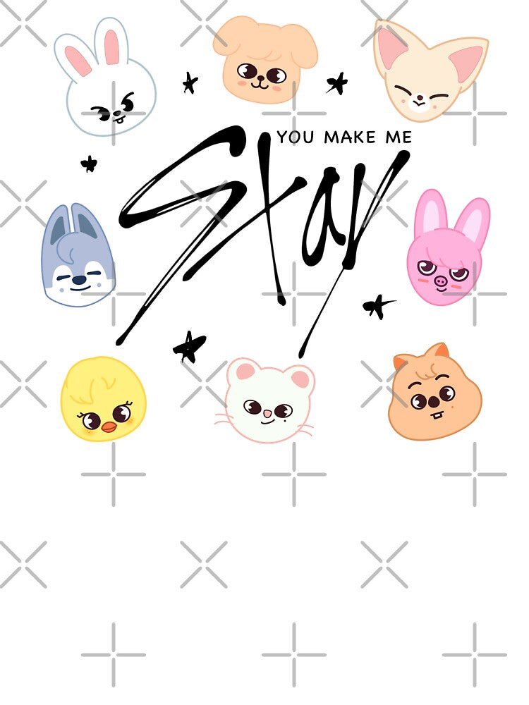 SKZOO You Make Me Stay Stray Kids Shirt