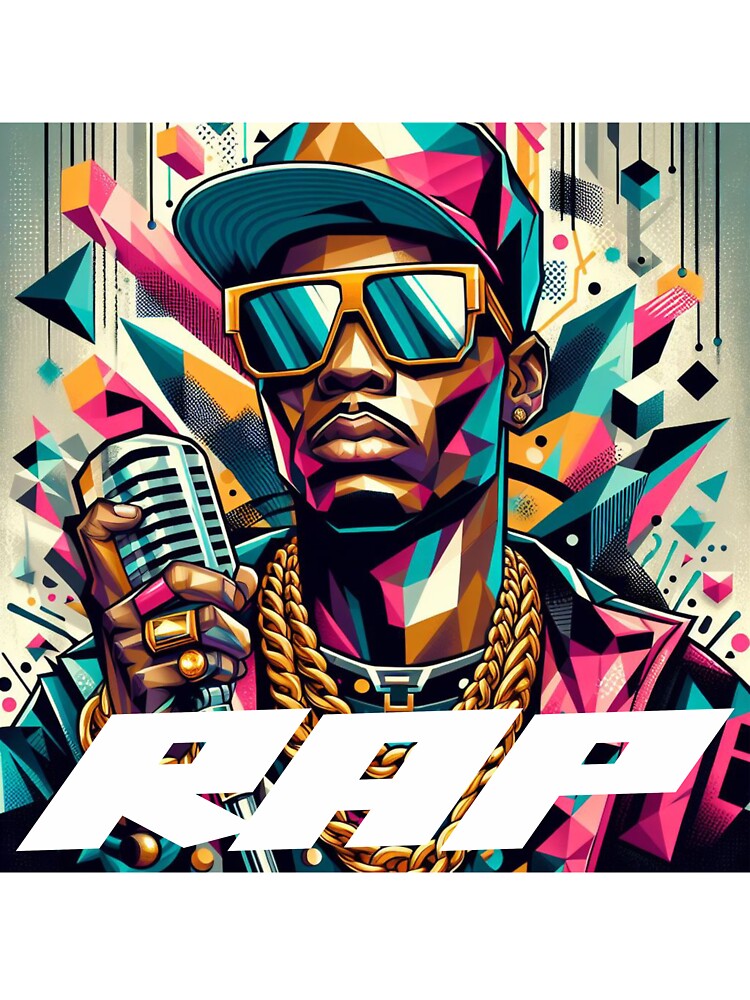 Vibrant Rap Artistry Shirt