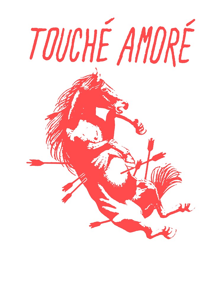 Red Threshold Horse Screamo Shirt