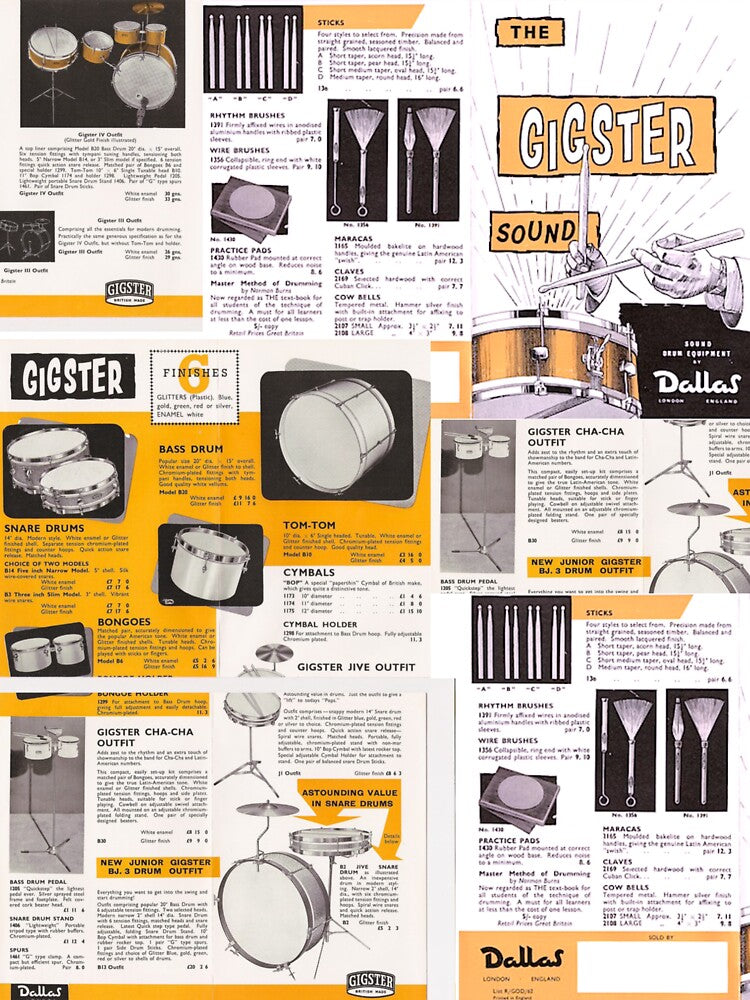 Gigster Drum Design Shirt