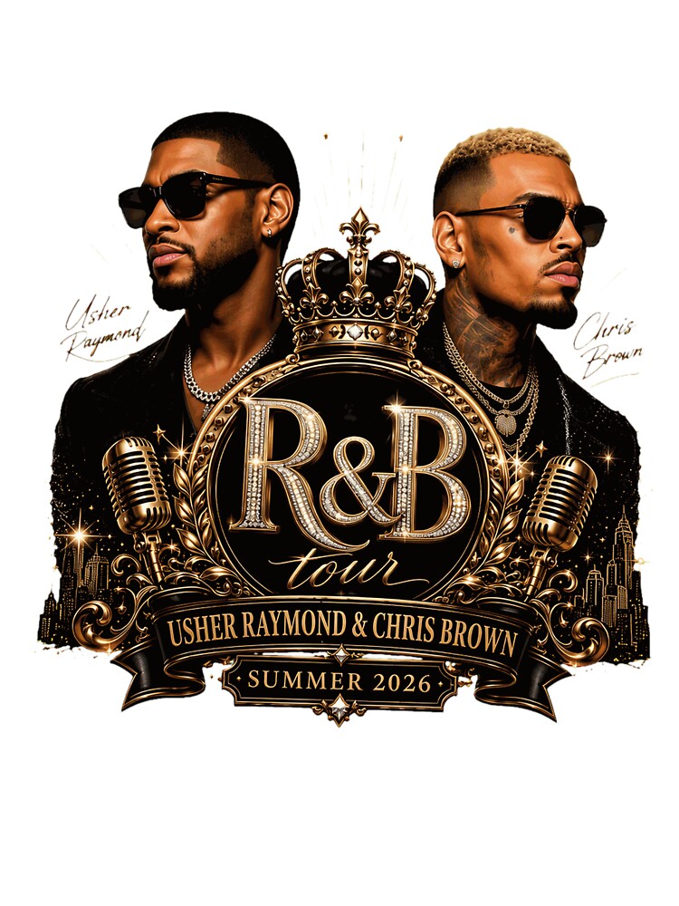 R&B Music Icons Tour Design Shirt