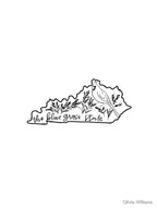 Kentucky The Bluegrass State Shirt