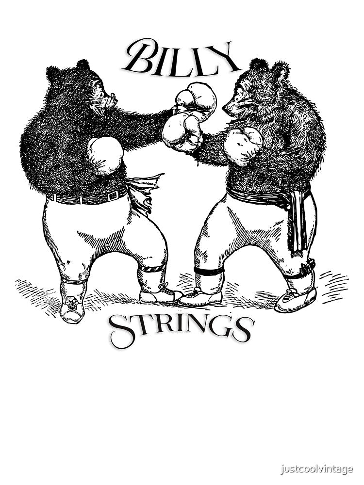 Billy Strings FIghting Bears Old Slew Foot Shirt