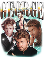 George Michael Bootleg Vintage 90S Retro Music Icon Graphic Shirt