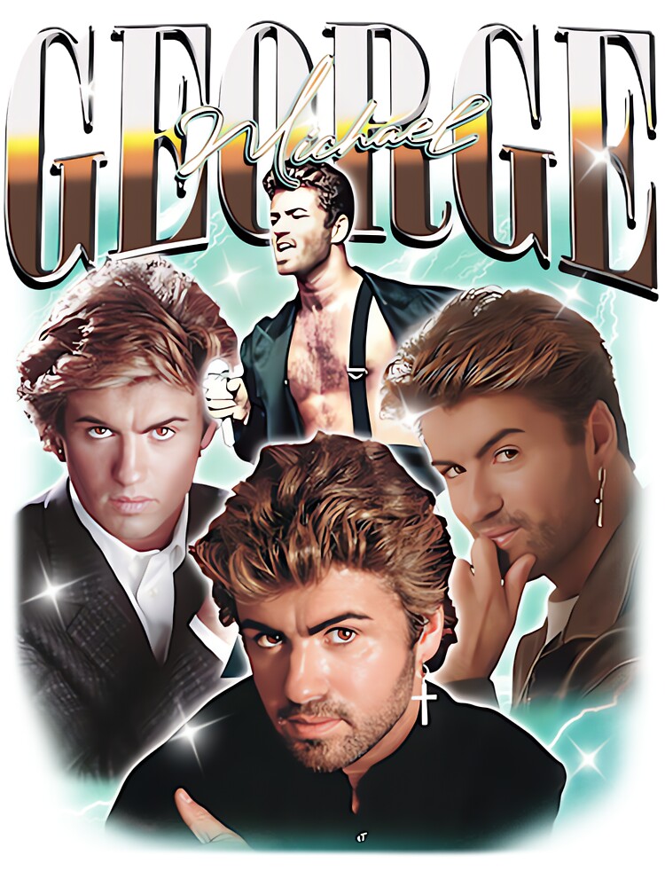 George Michael Bootleg Vintage 90S Retro Music Icon Graphic Shirt