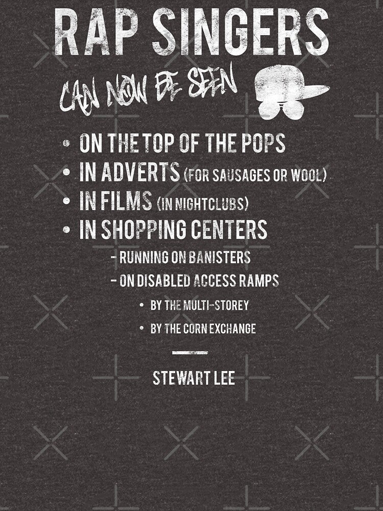 Stewart Lee Rap Singers - Distressed Look Shirt