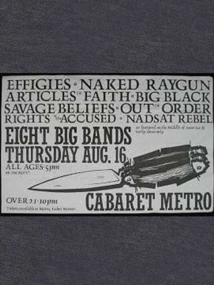 Chicago Punk Naked Raygun Shirt
