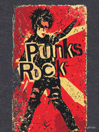 Vintage Punk Rock Rebel Art Design Shirt