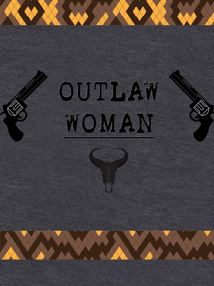 Outlaw Woman Gun Shirt