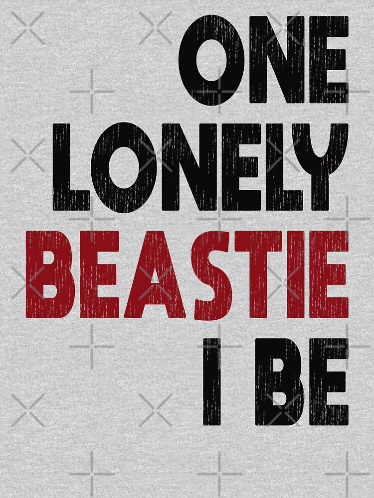 One Lonely Beastie I Be - Rap Lyrics Shirt