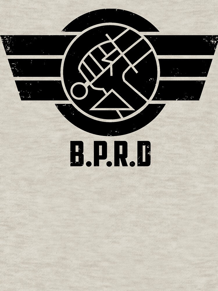 B P R D Logo Black Version Shirt