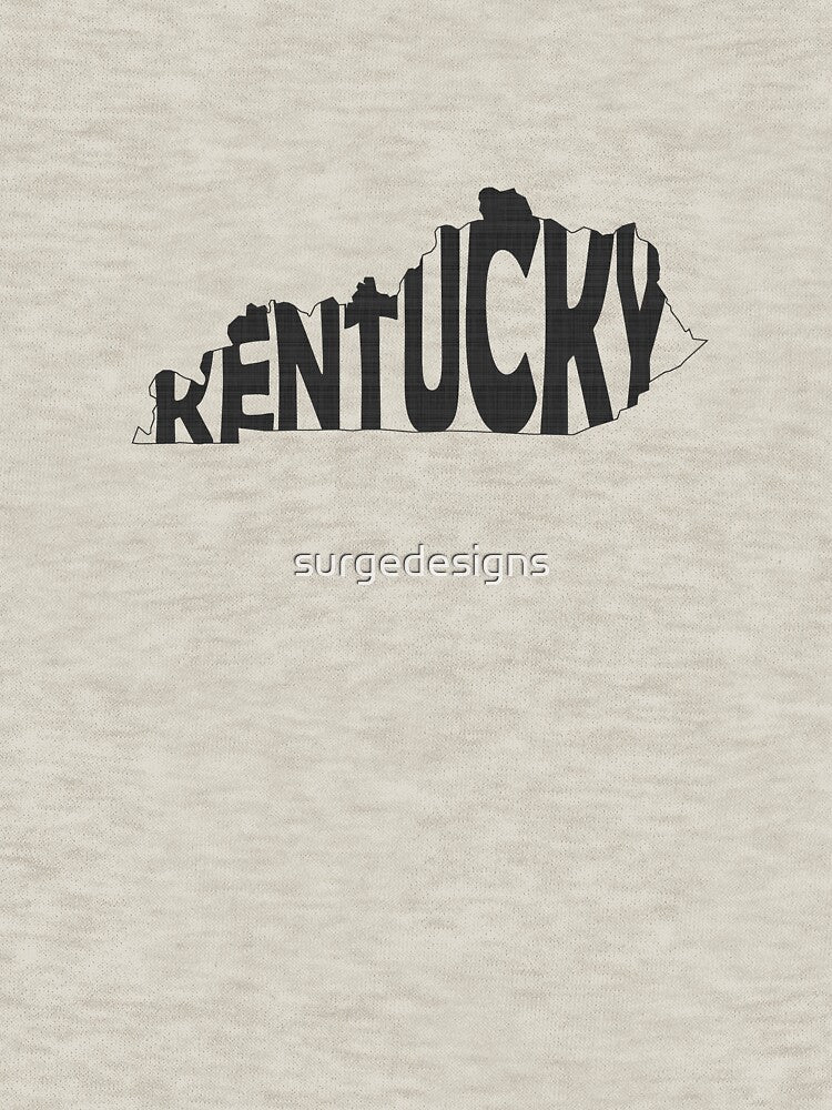 Kentucky State Word Art Shirt