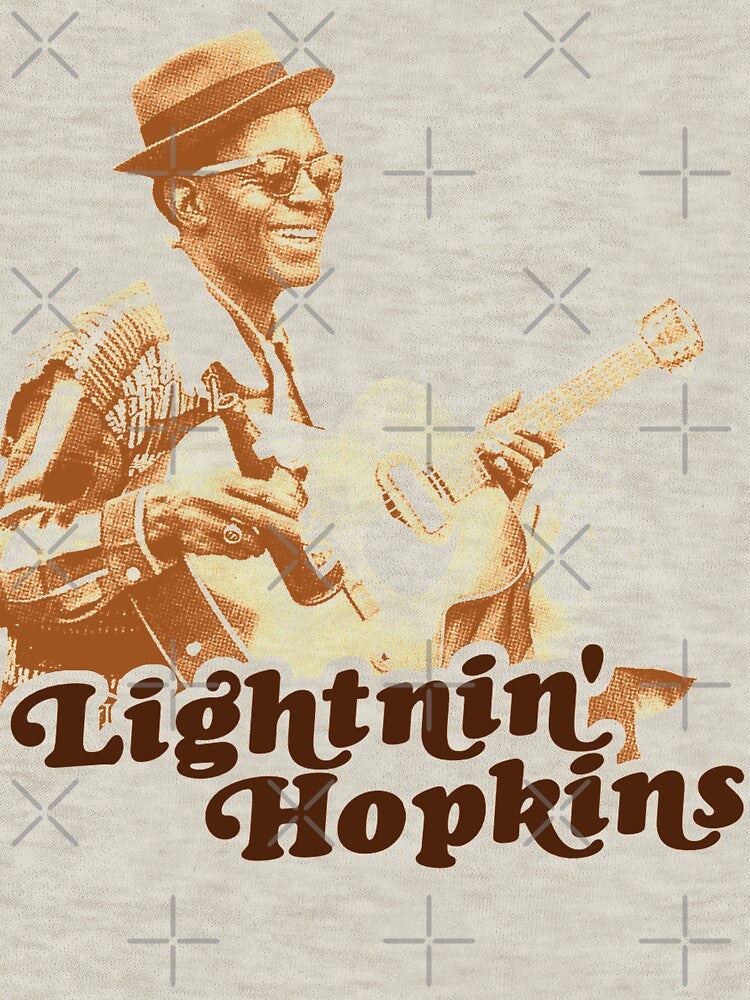 Retro Lightnin Hopkins Sepia Tribute Shirt