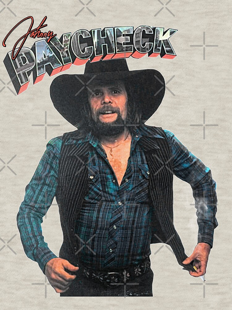 Johnny Paycheck Country Outlaw NY Town Tribute Shirt
