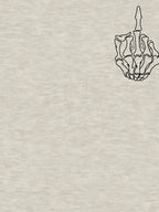 Middle Finger Skeleton Shirt
