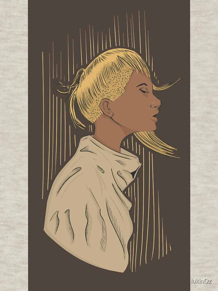 Girl In The Dark Shirt