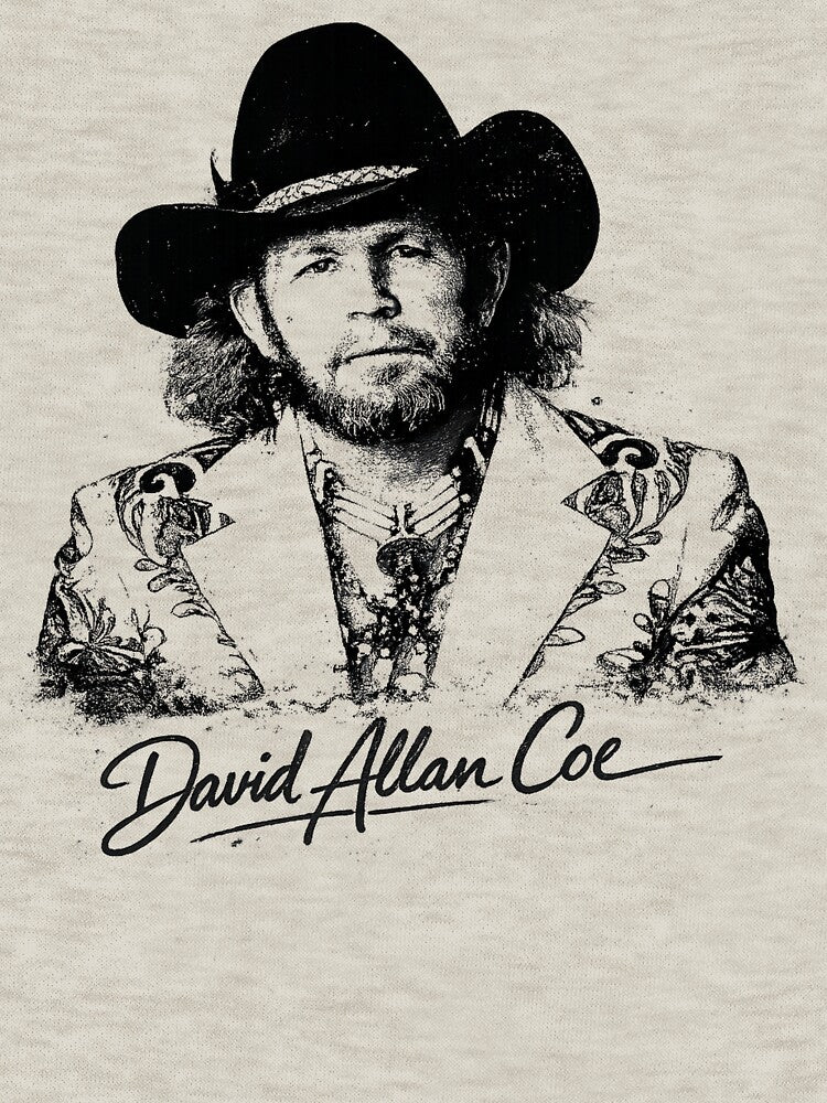 David Allan Coe Longhaired Redneck Legend Shirt