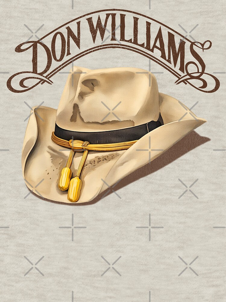 Don Williams Cowboy Hat - Country Music Icon Shirt