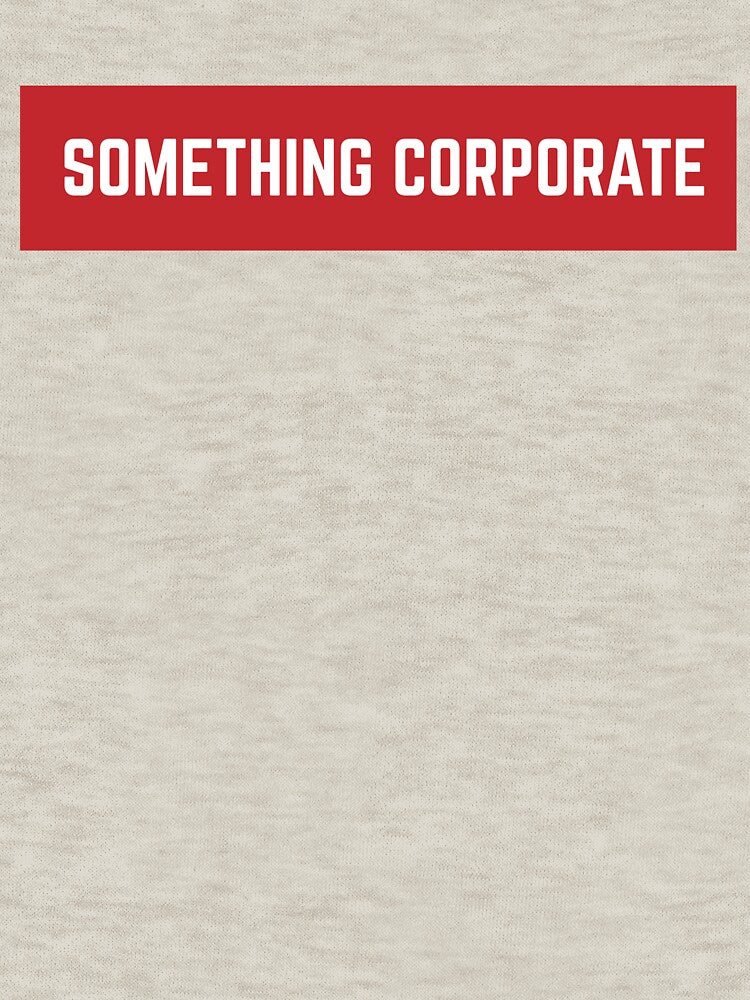 Something Corporate Rock Band Shirt