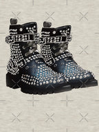 Boots With Rhinestones Shirt