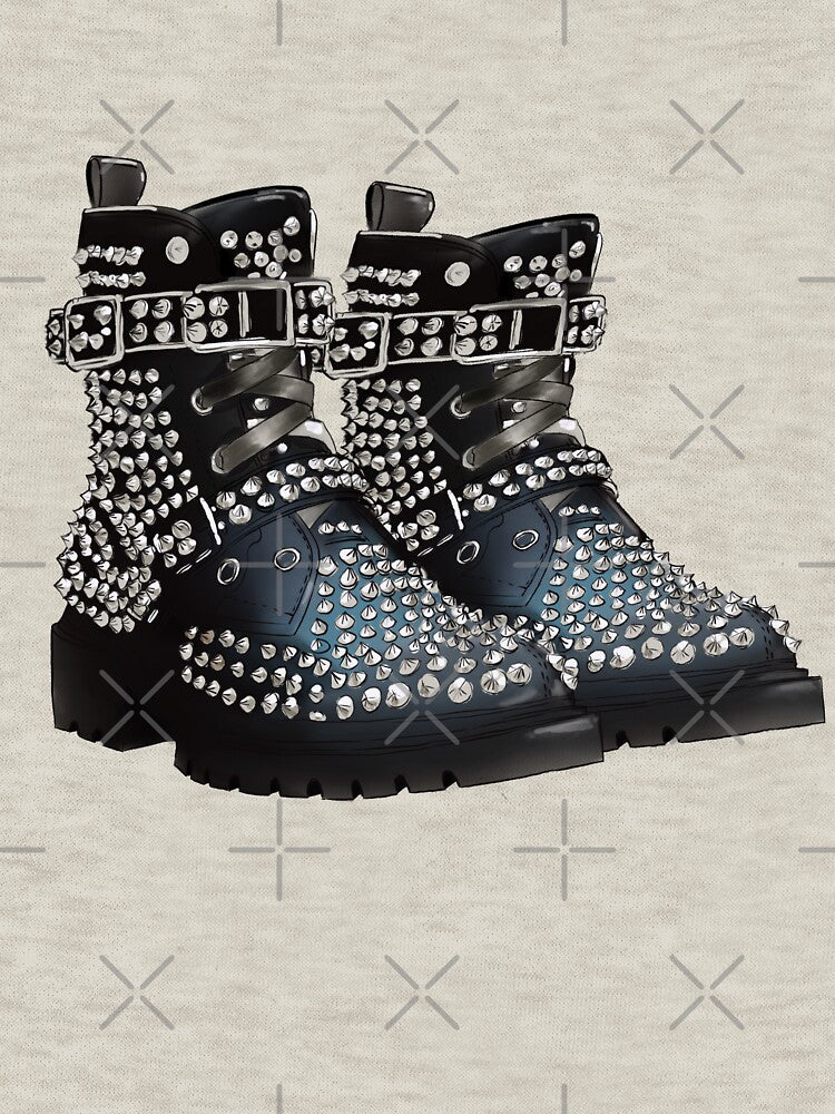 Boots With Rhinestones Shirt