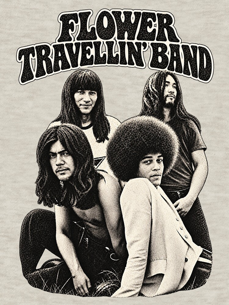 Flower Vintage Band Shirt