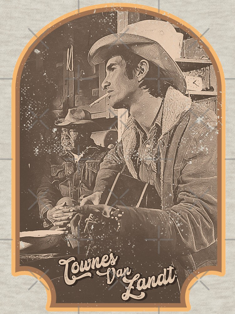 Townes Van Zandt Heartworn Shirt