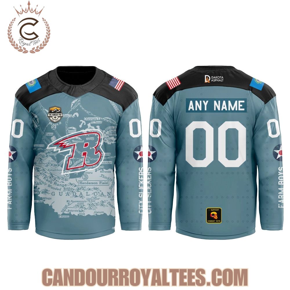 Rapid City Rush Military Appreciation Night 2026 Hockey Jersey