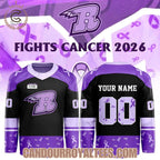 Rapid City Rush Our 2026 Rush Fights Cancer Hockey Jersey