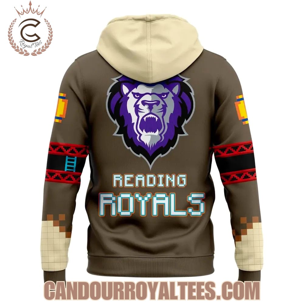 Reading Royals 2026 Retro Game Night Hoodie