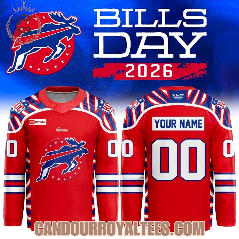 Rochester Americans Bills Day 2026 Hockey Jersey