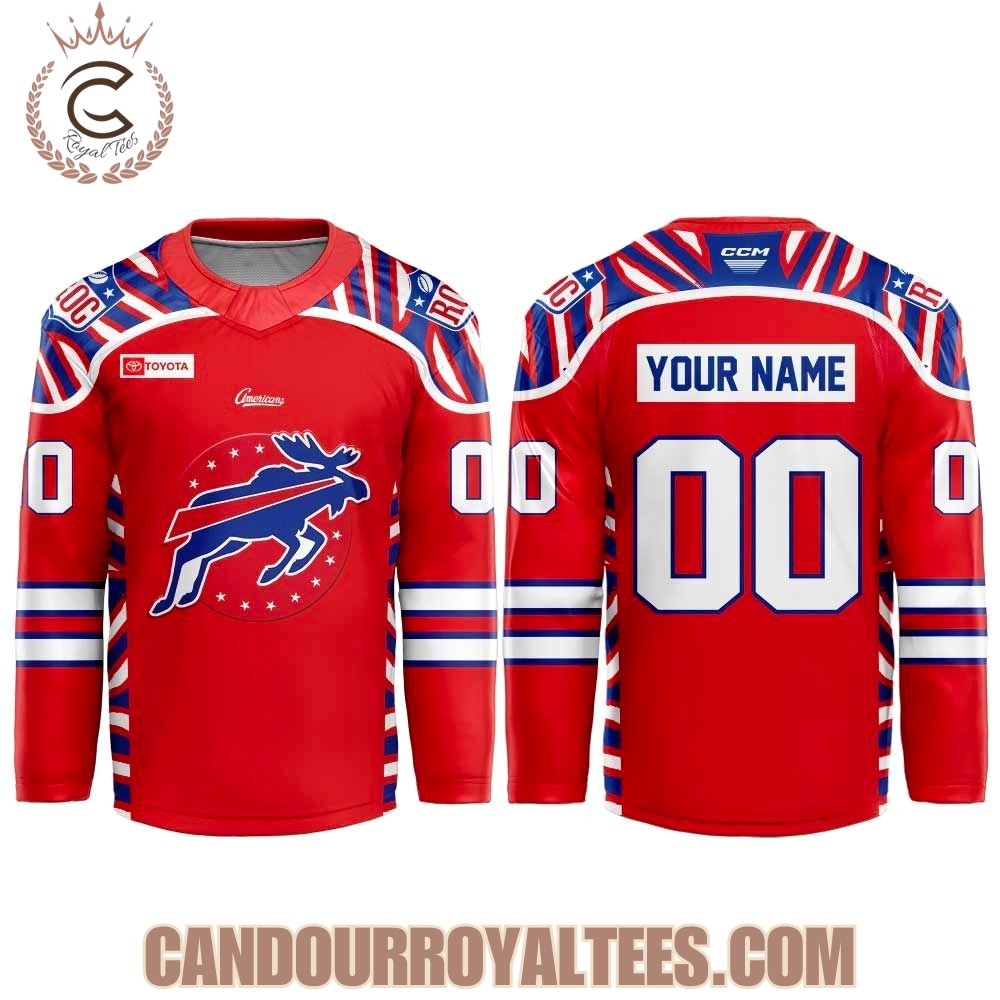 Rochester Americans Bills Day 2026 Hockey Jersey