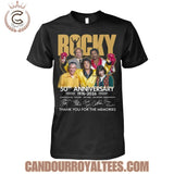 Rocky 50th Anniversary 1976-2026 Thank You For The Memories T-Shirt