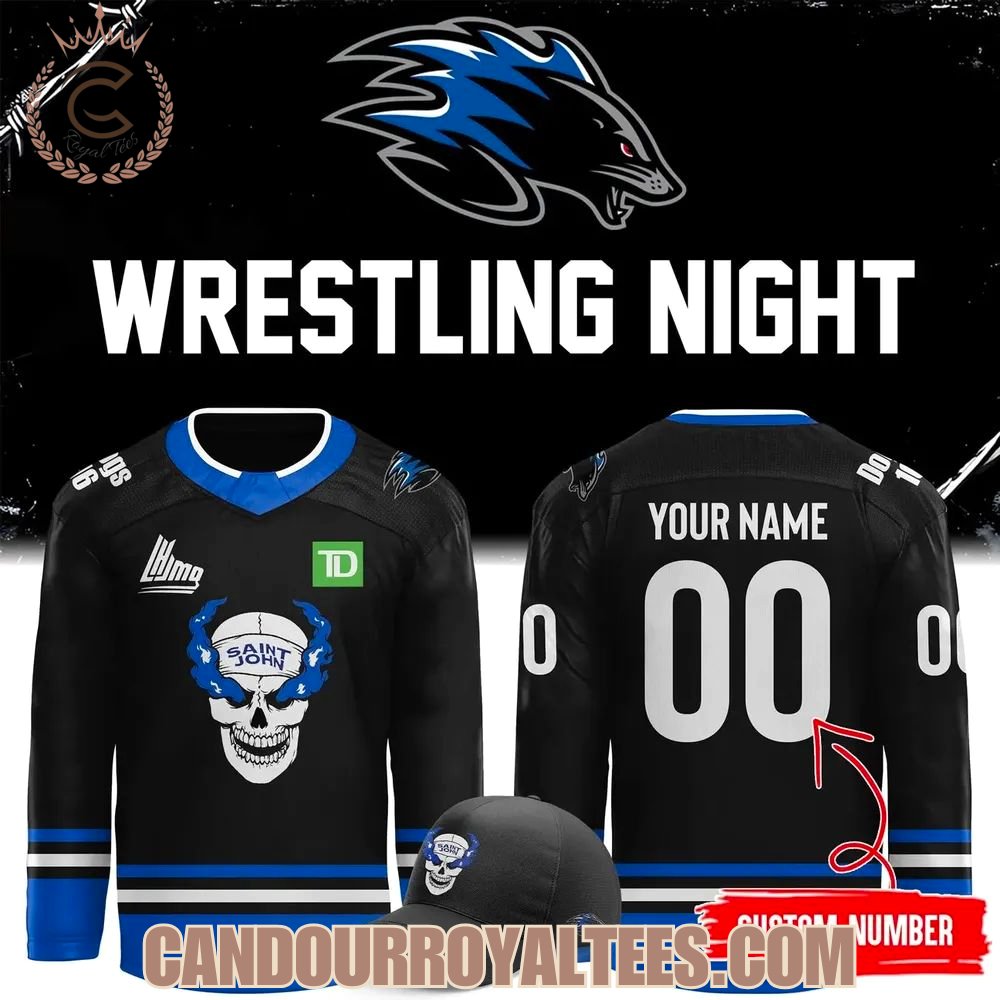 Saint John Sea Dogs x Stone Cold Jersey