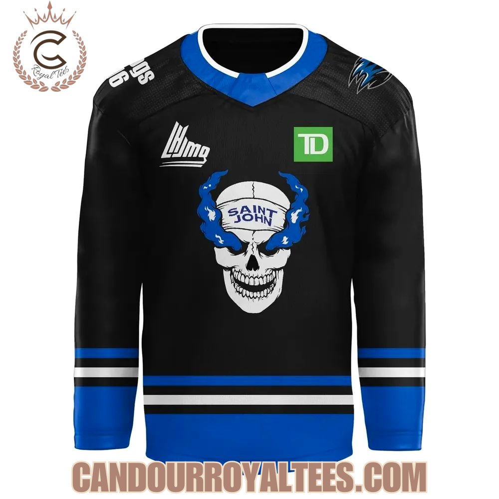 Saint John Sea Dogs x Stone Cold Jersey