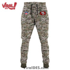 San Francisco 49ers 2025 Salute to Service Hoodie, Long Pants