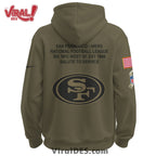 San Francisco 49ers Salute To Service Limited Edition Shirt