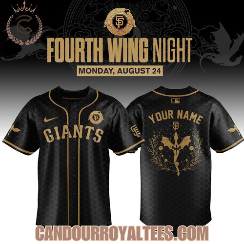 San Francisco Giants 2026 Fourth Wing Night Jersey