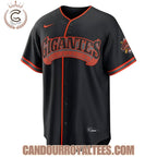San Francisco Giants Alternate Replica Custom Jersey