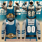 San Jose Barracuda CudaMania II Hockey Jersey