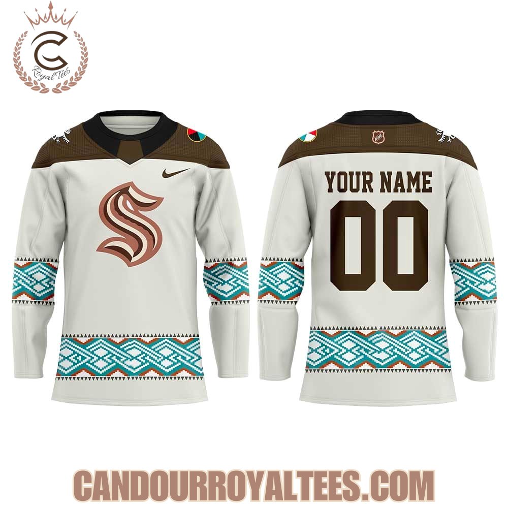 Seattle Kraken Native American Heritage Night 2026 Hockey Jersey