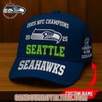 Seattle Seahawks 2025 NFC Champions Cap