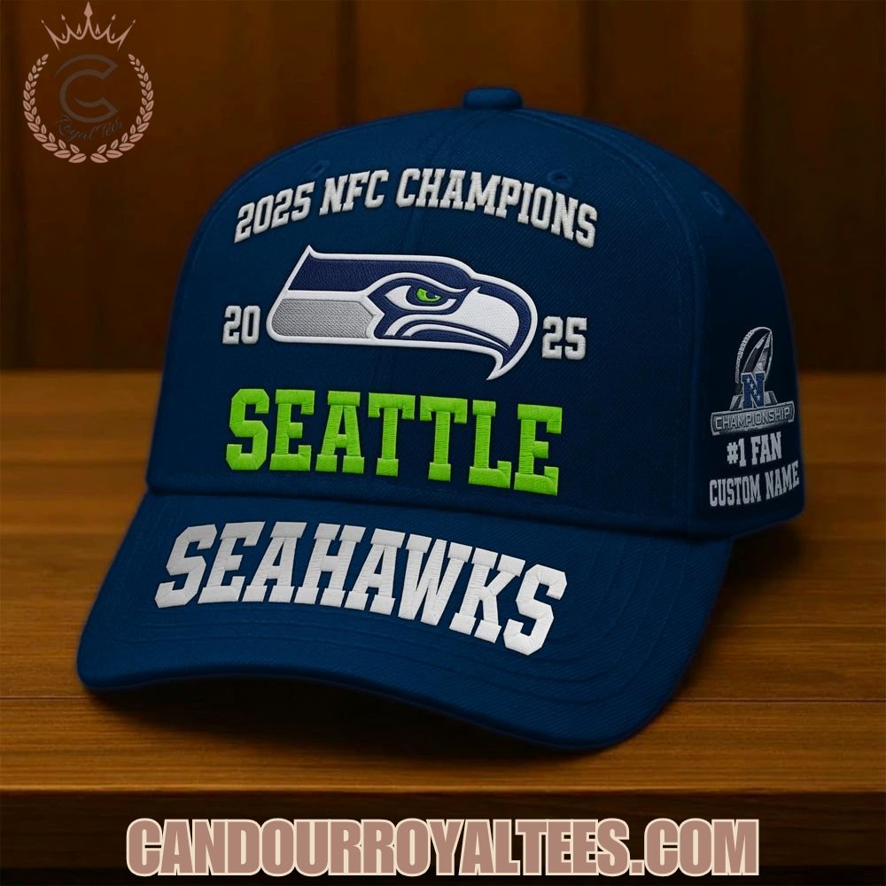 Seattle Seahawks 2025 NFC Champions Cap