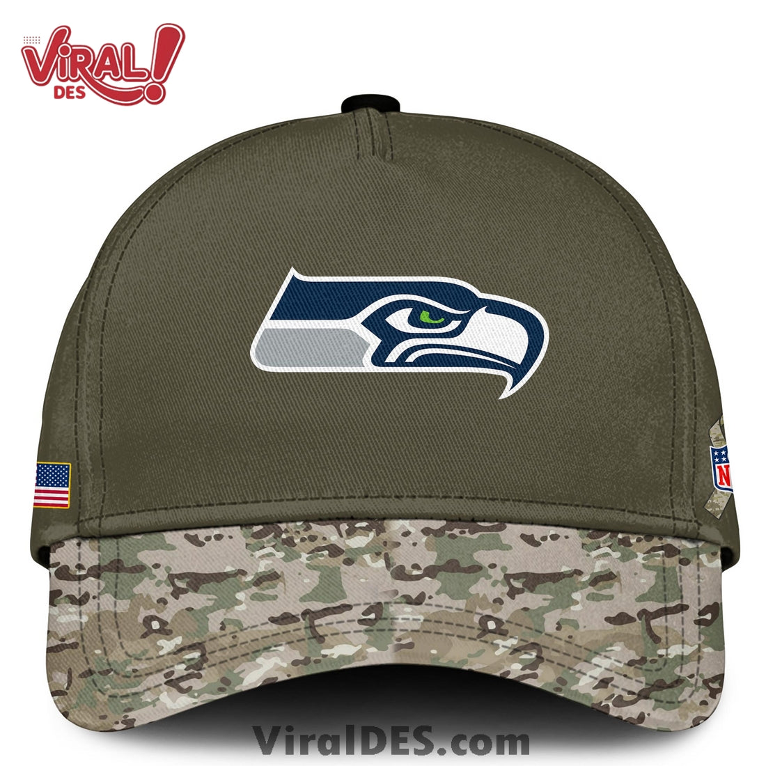Seattle Seahawks 2025 Salute to Service Hoodie, Long Pants