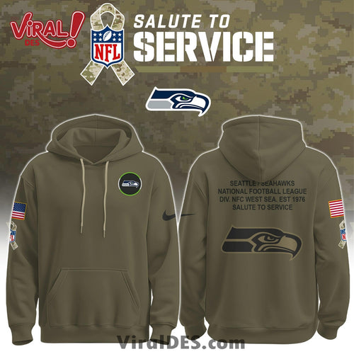 Seattle Seahawks Salute To Service Limited Edition Shirt