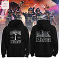 Seattle Seahawks Super Bowl LX Champions Hoodie