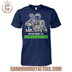 Seattle Seahawks Super Bowl LX Champions T-Shirt